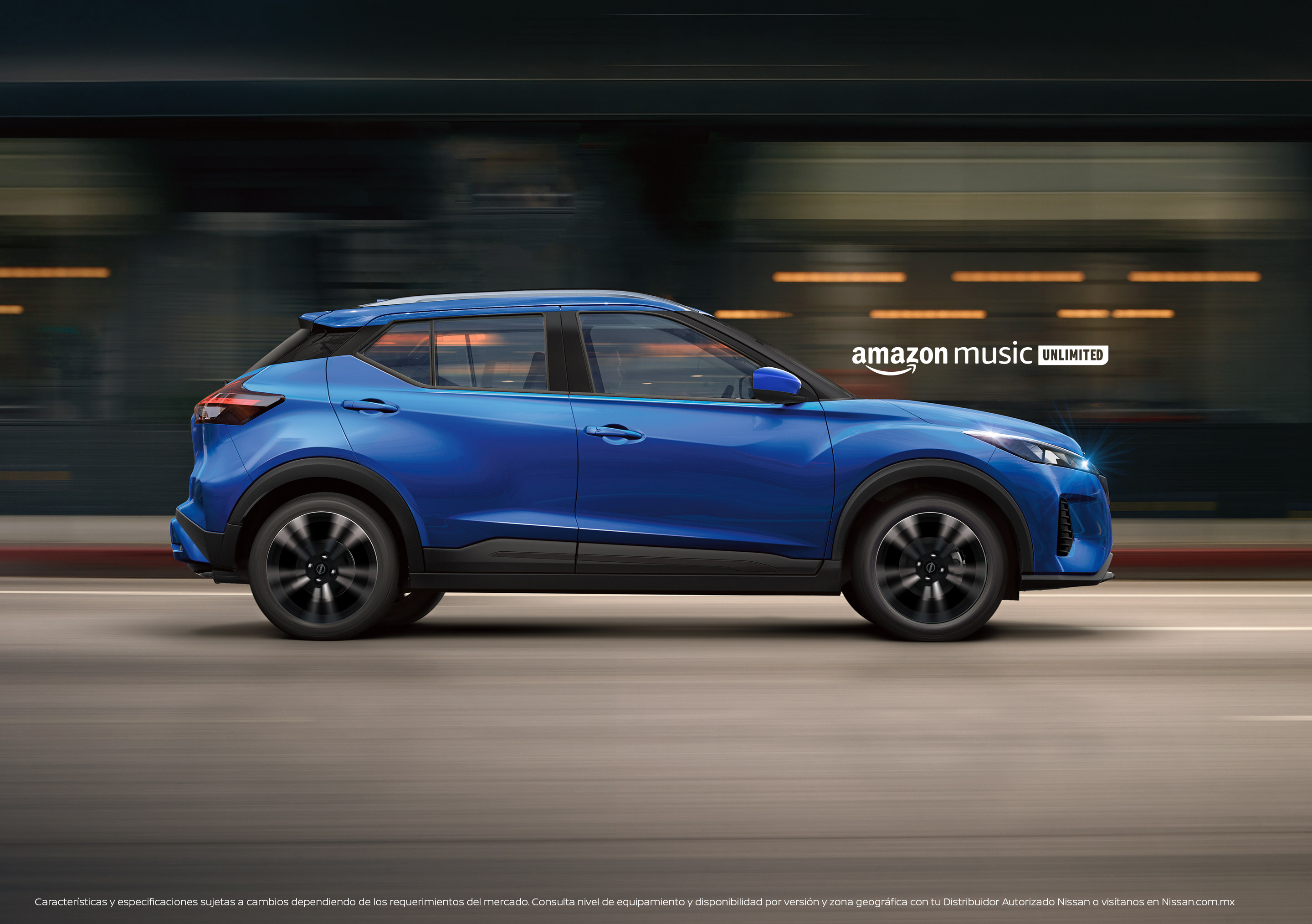Nissan Kicks Play 2025 con Amazon Music Unlimited